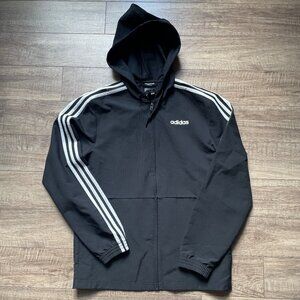 Men's ADIDAS Lightweight jacket with hood, Size S